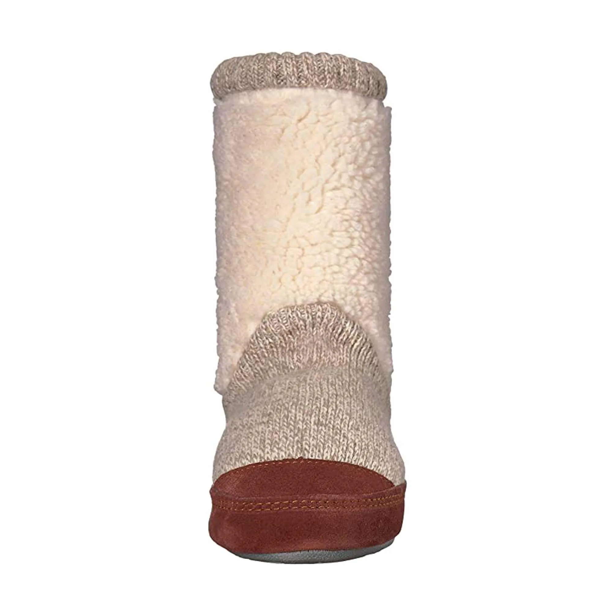 Acorn Kid's Slouch Boot Slippers - Comfort Buff Popcorn, K5/6 | A18703ACC5-6