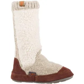 Acorn Kid's Slouch Boot Slippers - Comfort Buff Popcorn, K5/6 | A18703ACC5-6