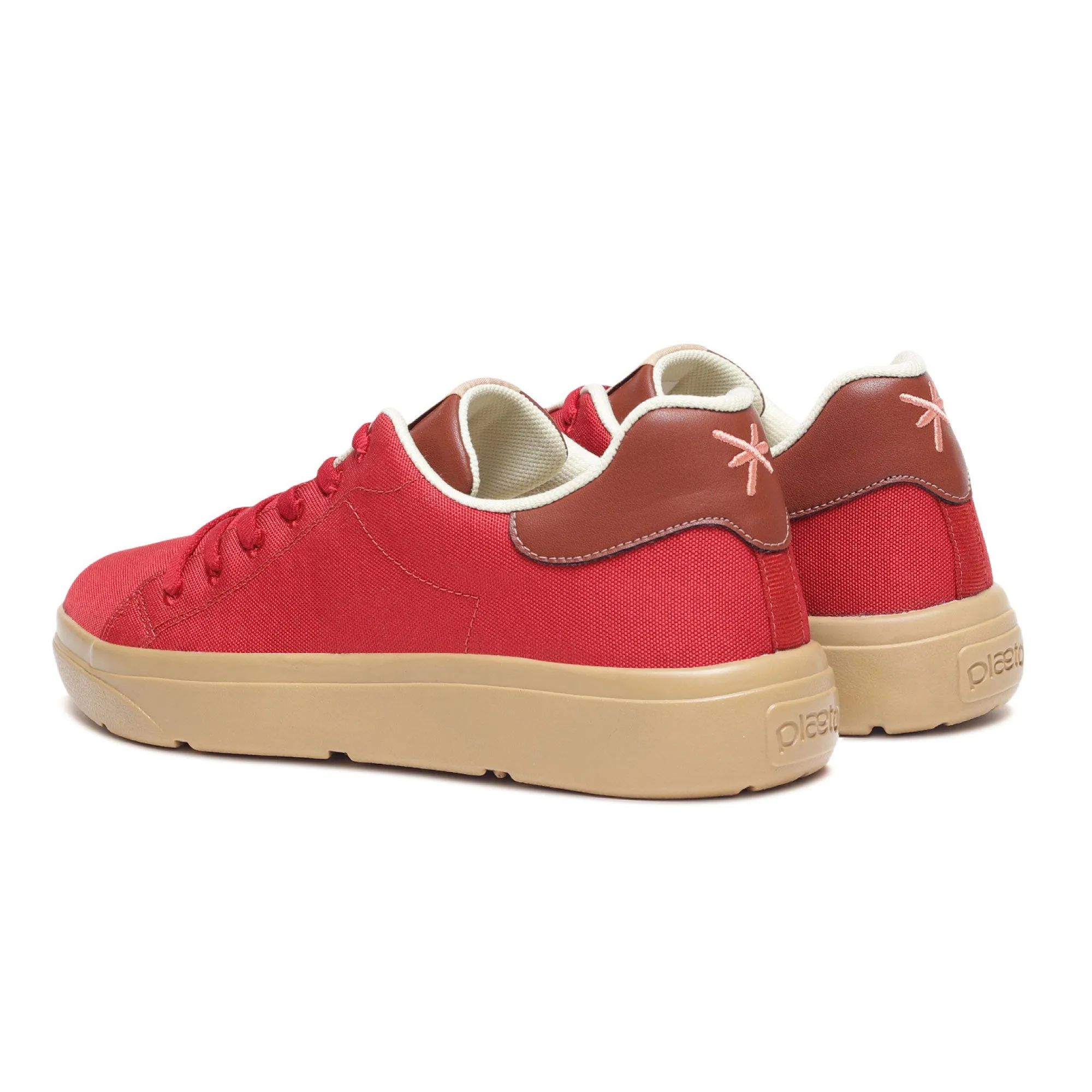 Classic Sneakers for Women - Red / Honey