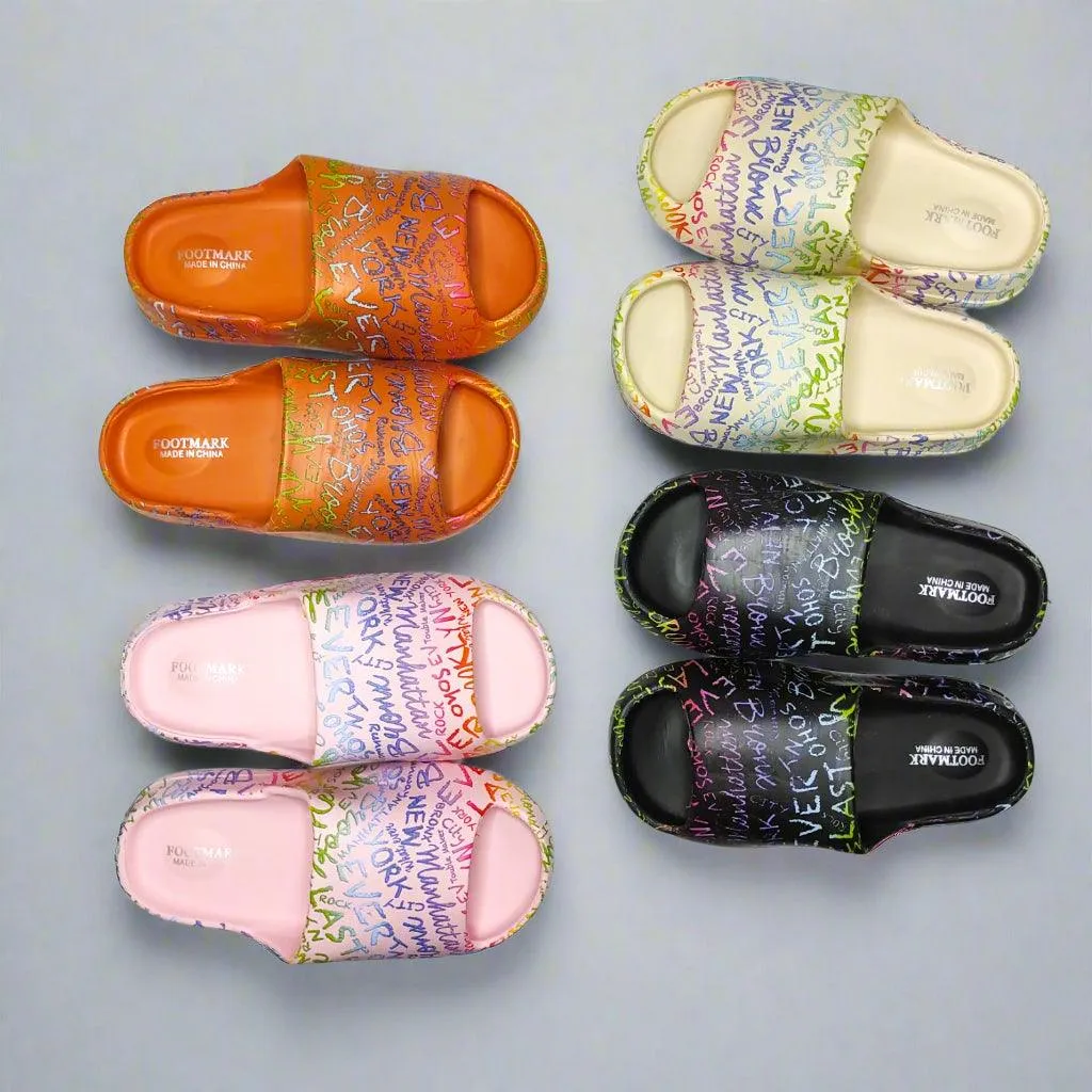 Cloud Cushion Clogs Anti-Slip Fashion Slippers - CC7376