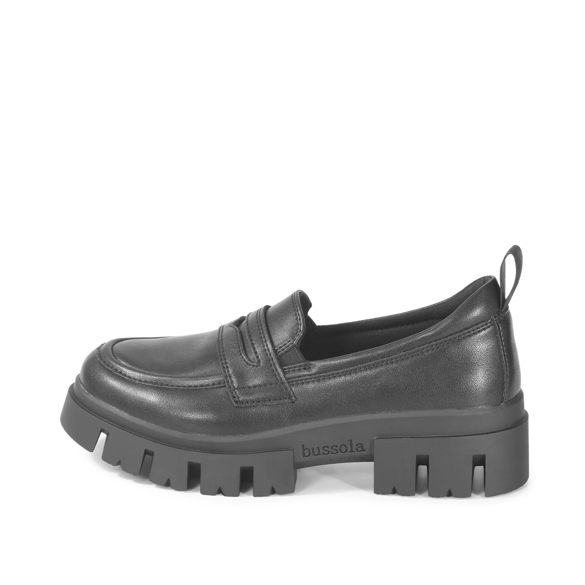 Corvara Track Sole Loafers (Nero)