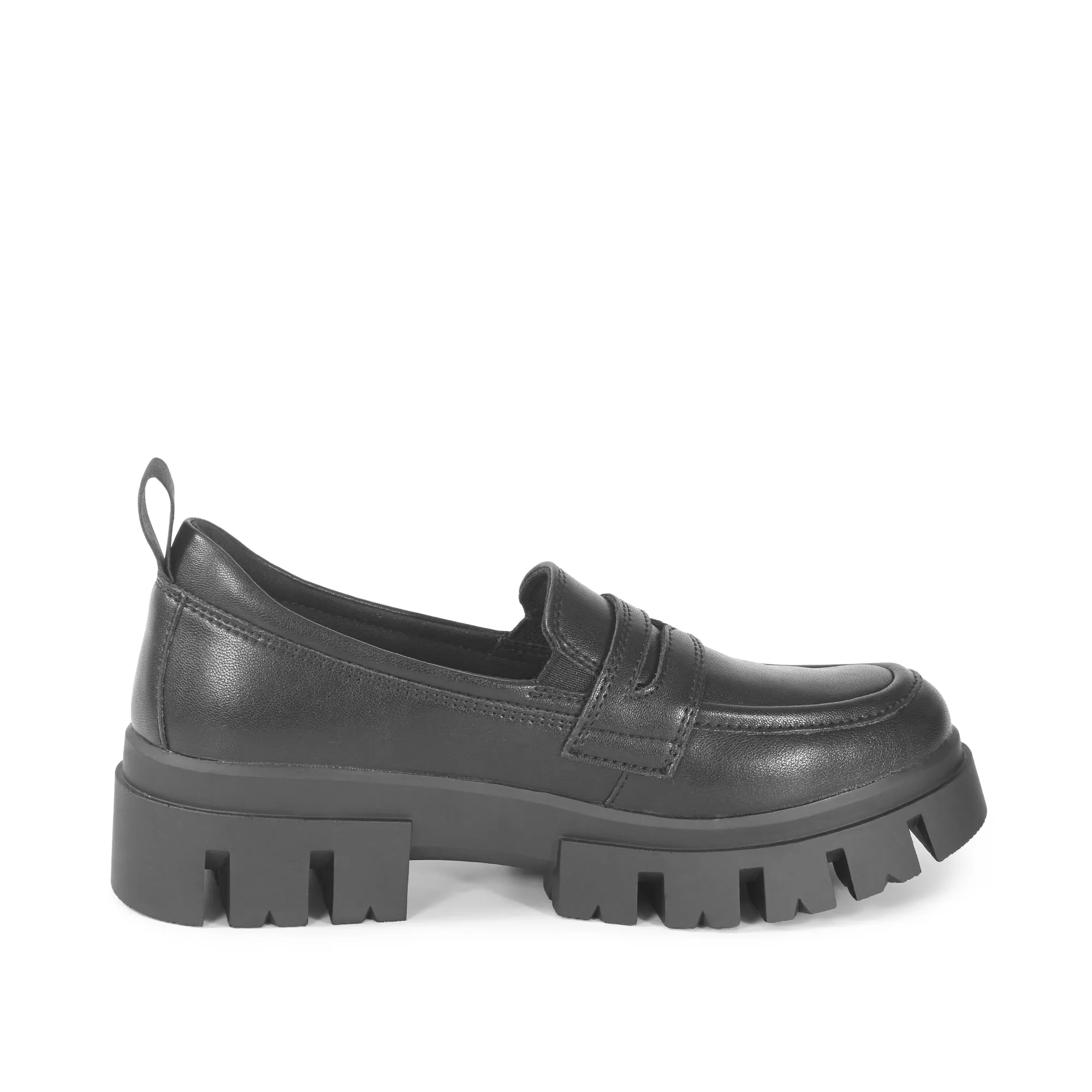 Corvara Track Sole Loafers (Nero)