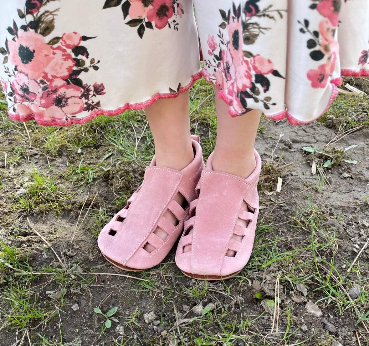 Damask Rose Sandal Loafer