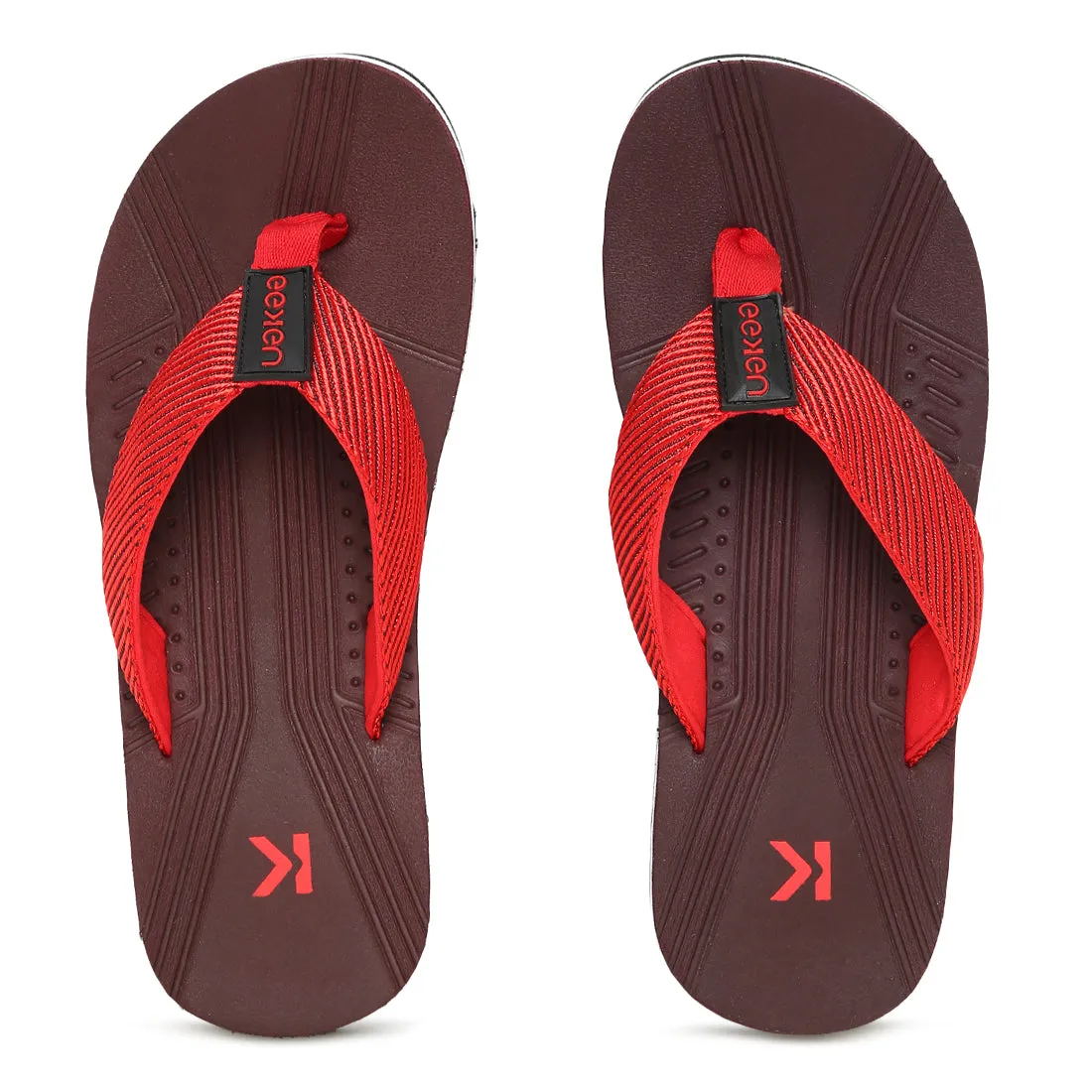 Eeken EFBG3026 Brown Everyday Flip Flops For Men