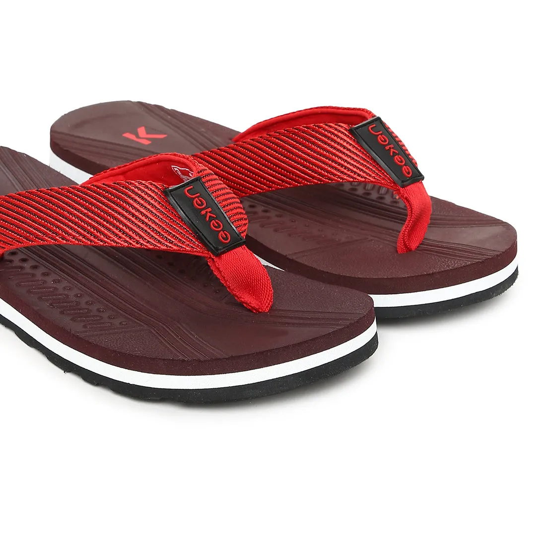 Eeken EFBG3026 Brown Everyday Flip Flops For Men