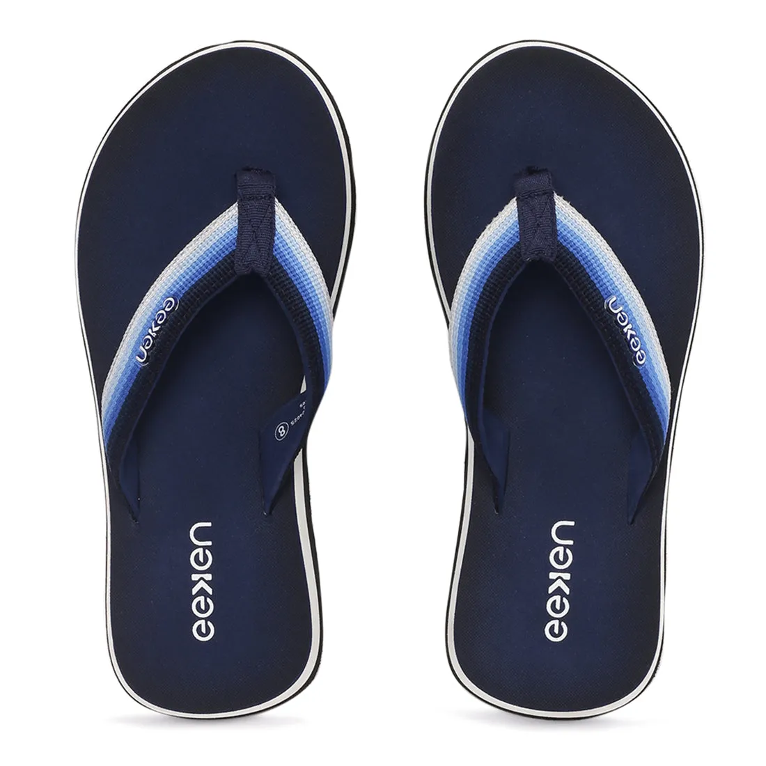 Eeken EFBGO2402S Navy Lightweight Washable Dailywear Durable Flip Flops For Men