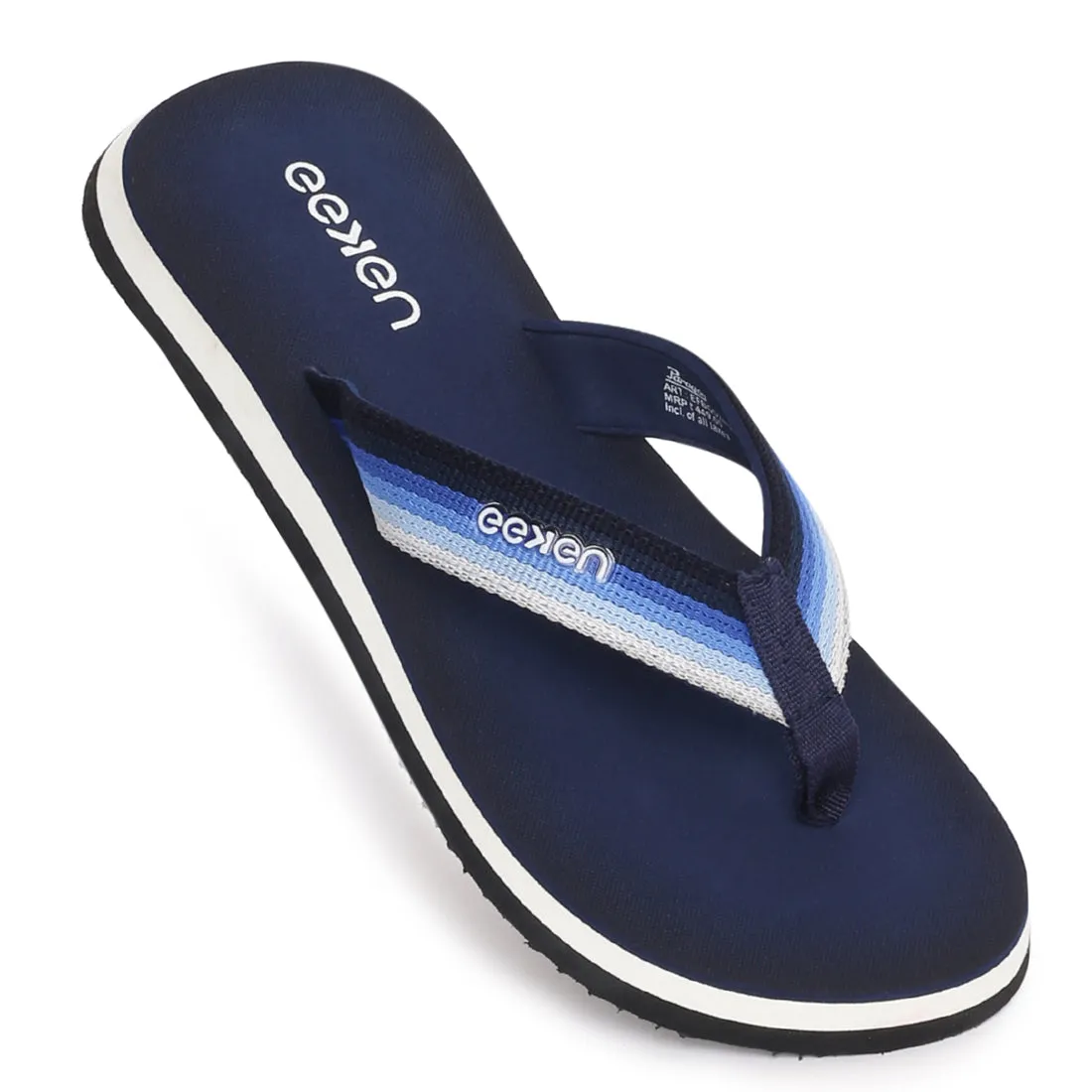 Eeken EFBGO2402S Navy Lightweight Washable Dailywear Durable Flip Flops For Men