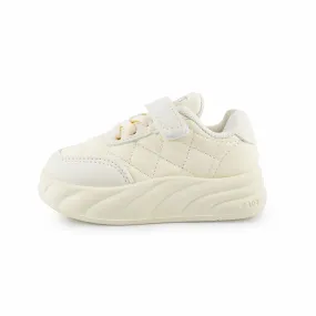 Kids' Quilted Comfort Sneakers - Z986 White