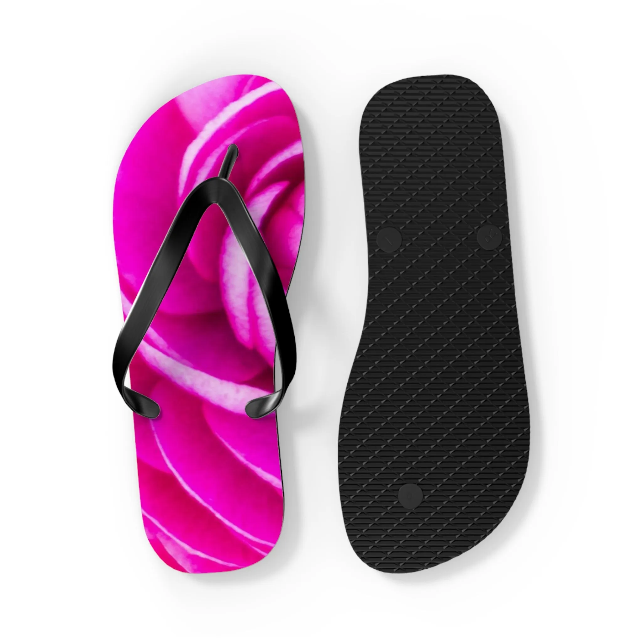 Rose Blush Flip Flops Custom Design Flip Flops All-day Comfort Flip Flops Unique Design Flip Flops for Summer