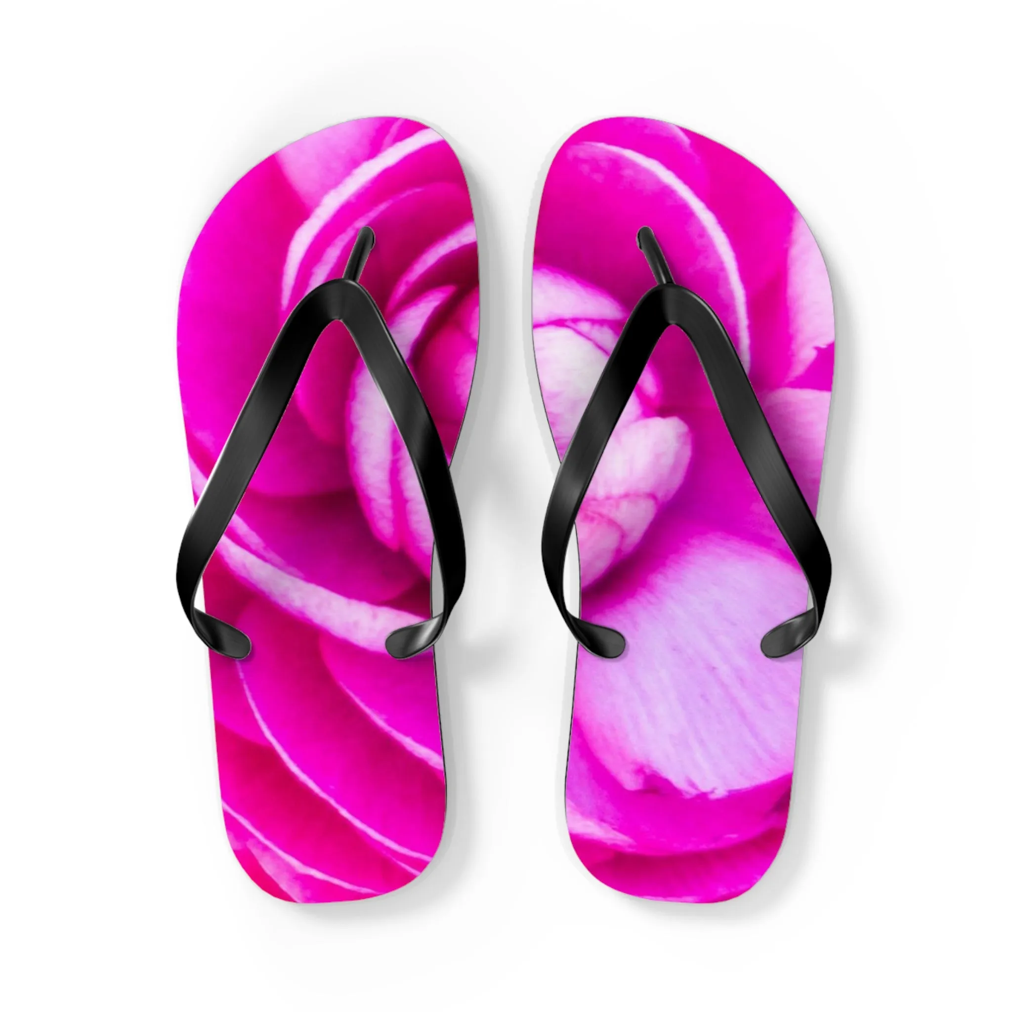 Rose Blush Flip Flops Custom Design Flip Flops All-day Comfort Flip Flops Unique Design Flip Flops for Summer