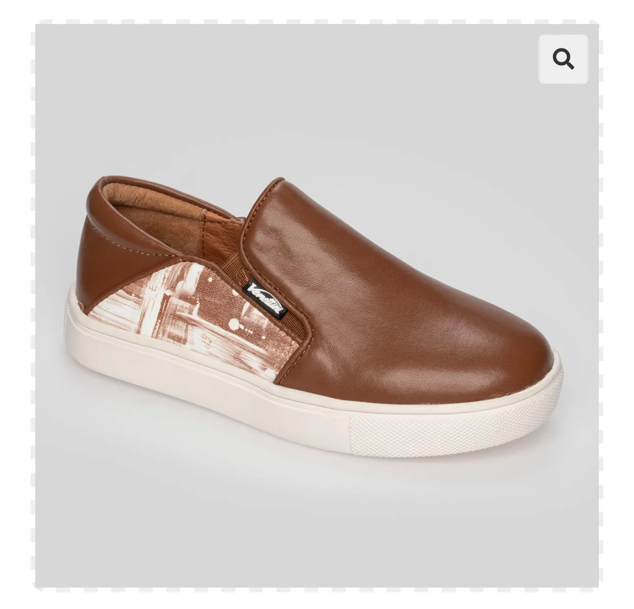 SALE SP23 Venettini Reed Leather SlipOn Sneaker