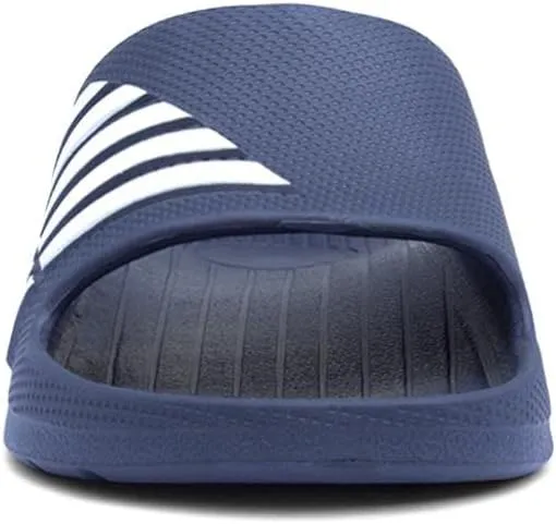 shoezone - Barrington Adults Black Stripe EVA Slider