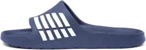 shoezone - Barrington Adults Black Stripe EVA Slider