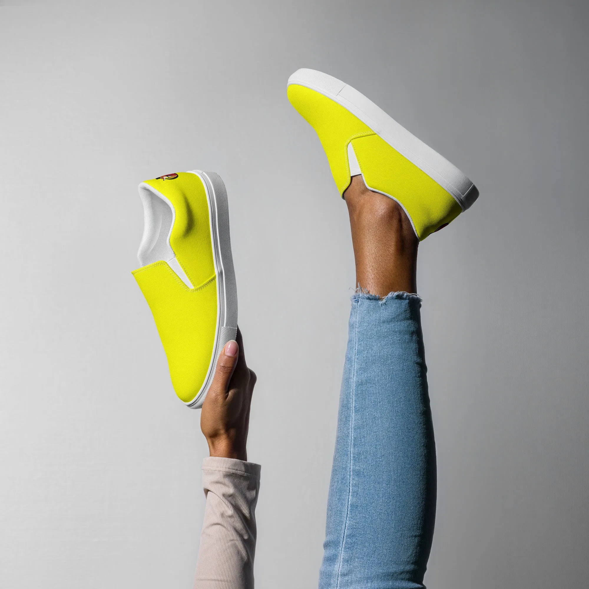 Snooty Fox Art Women’s Slip-on Canvas Shoes
