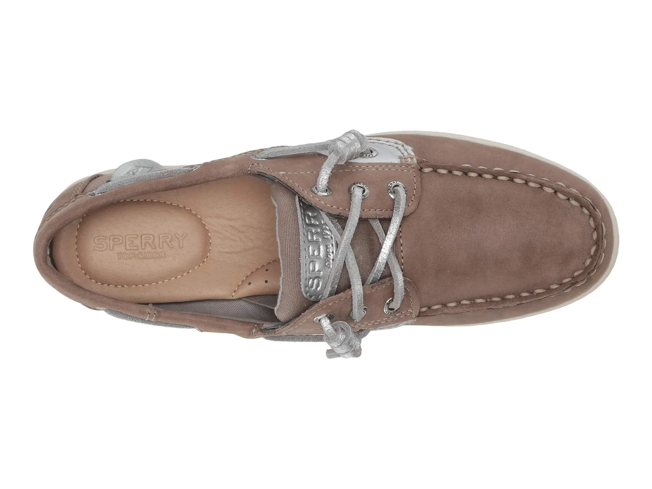 Sperry Top-Sider Songfish Slip On Boat Shoe DOVE Lace Up Sneaker